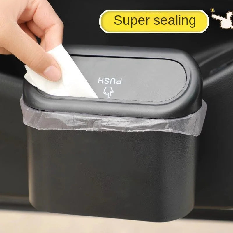 Car Door Mounted Trash Bin